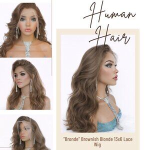 Dark Blonde Lace Front Wig